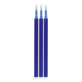 RECHARGES POUR ROLLER GEL EFFAÇABLE LOT DE 3