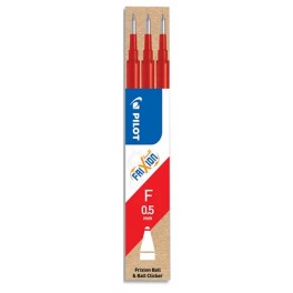 FRIXION BALL FINE 3 RECHARGES ROUGE