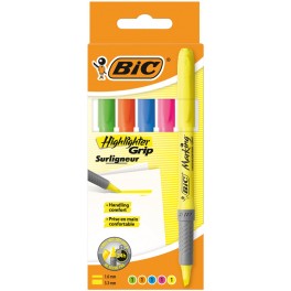 BRITE LIEGER GRIP 5 SURLIGNEURS COLORIS CLASSIQUE