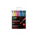 POSCA PC-1MR 8 MARQUEURS COLORIS ASSORTIS
