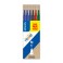 SET DE 6 RECHARGES FRIXION - 3x BLEU NOIR ROUGE VERT - POINTE MOYENNE