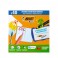 KIDS MULTI-SURFACES CLASSPACK 40 CRAYONS 3EN1 COLORIS ASSORTIS + 2 TC