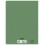 CAHIER PP RECYCLÉ 24X32 96P SÉYÈS VERT