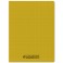 CAHIER PP RECYCLÉ 24X32 96P SÉYÈS JAUNE