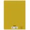 CAHIER PP RECYCLÉ 24X32 96P SÉYÈS JAUNE