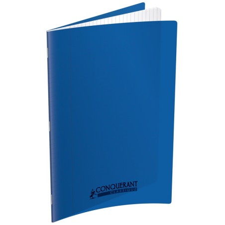 CAHIER PP BLEU 24X32 60P SÉYÈS 90G PIQURE