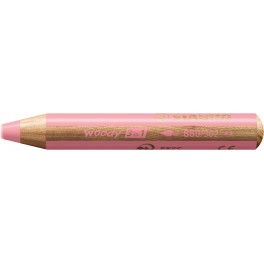 WOODY 1 CRAYON COLORIS ROSE PASTEL