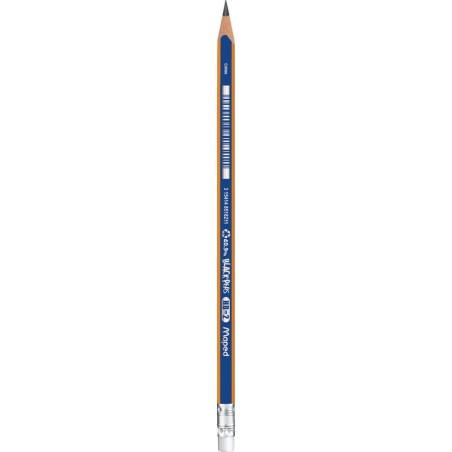 BLACK PEP'S RECYCLE HB 12 CRAYONS GRAPHITE