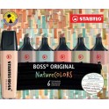 BOSS ORIGINAL 6 SURLIGNEURS COLORIS NATURE