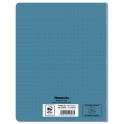 CAHIER PP RECYCLÉ 17X22 96P SÉYÈS BLEU