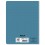 CAHIER PP RECYCLÉ 17X22 96P SÉYÈS BLEU