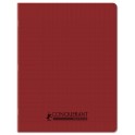 CAHIER PP RECYCLÉ 17X22 96P SÉYÈS ROUGE