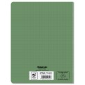 CAHIER PP RECYCLÉ 17X22 96P SÉYÈS VERT
