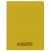 CAHIER PP RECYCLÉ 17X22 96P SÉYÈS JAUNE