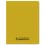 CAHIER PP RECYCLÉ 17X22 96P SÉYÈS JAUNE
