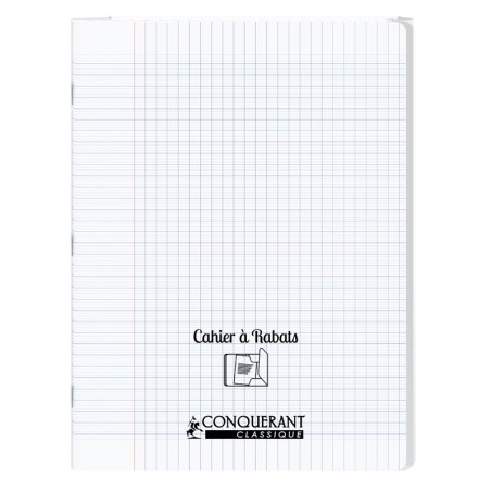 CAHIER À RABATS PP 24X32 48P SÉYÈS INCOLORE
