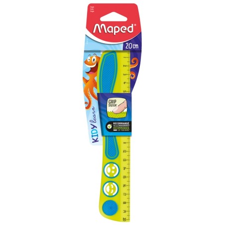 KIDY GRIP REGLE PLATE 20CM