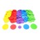 200 FORMES RONDES CAOUTCHOUC ADHÉSIF TAILLES ET COLORIS ASSORTIS