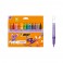 KIDS COMFORT GRIP 12 POCHETTES DONT 2 GRATUITES DE 12 FEUTRES ASSORTIS