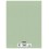 CAHIER PP 24X32 96P SÉYÈS VERT PASTEL