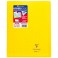 KOVERBOOK CAHIER 24X32 96P SÉYÈS JAUNE 90G PIQURE