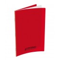 CAHIER PP ROUGE 21X29,7 48P SÉYÈS 90G PIQURE
