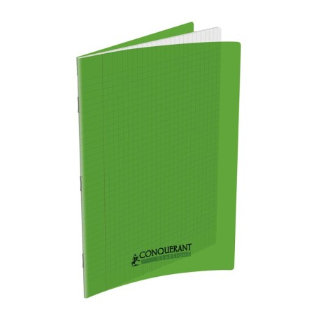 CAHIER PP VERT 21X29,7 48P SÉYÈS 90G PIQURE