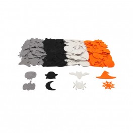 200 GOMMETTES FEUTRINE  HALLOWEEN