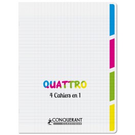 CAHIER 4 EN 1 PP 24X32 96P SÉYÈS