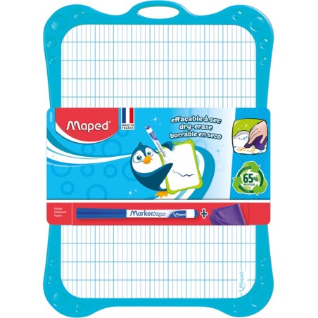 KIT ARDOISE BLANCHE RECYCLEE 20X28CM