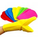 10 MARIONNETTES DE MAIN "CROCO" FEUTRINE COLORIS ASSORTIS