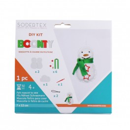 10 KITS BONHOMME DE NEIGE À COUDRE