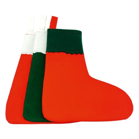 10 MAXI-CHAUSSETTES FEUTRINE DE NOEL