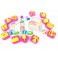 84 MINI TAMPONS 7 THÈMES ASSORTIS