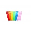 32 AIGUILLES PLASTIQUE COLORIS ASSORTIS