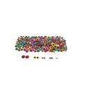 600 YEUX MOBILES COLORÉS ADHÉSIFS TAILLES ET COLORIS ASSORTIS