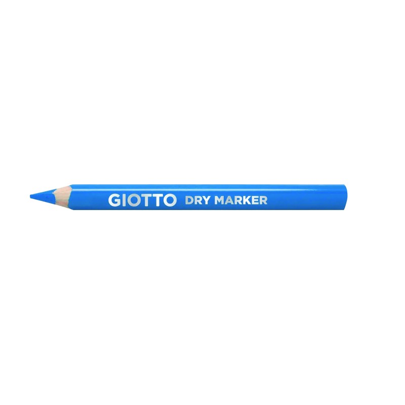 GIOTTO DRY MARKER - ETUI 4 CRAYONS BLEUS EFFACABLES A SEC