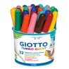 TURBO GIANT POT 32 FEUTRES COLORIS ASSORTIS