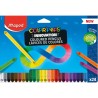 SCHOOL'PEPS INFINITY 24 CRAYONS DE COULEURS ASSORTIS