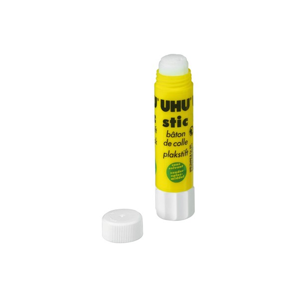 Bâton de colle UHU sans solvant 2x8,2g +8,2g Magic 