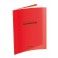 CAHIER PP ROUGE 17X22 60P SÉYÈS 90G PIQURE