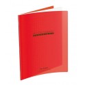 CAHIER PP ROUGE 17X22 60P SÉYÈS 90G PIQURE