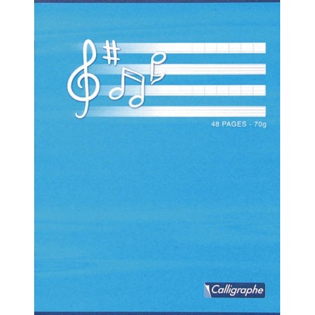 CAHIER MUSIQUE 17x22 48P SÉYÈS/PORTÉE