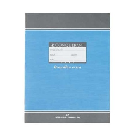 CAHIER BROUILLON 17X22 48P SÉYÈS 56G PIQURE