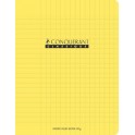 CAHIER PP JAUNE 17X22 60P SÉYÈS 90G PIQURE