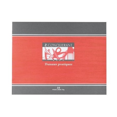 CAHIER 22X17 32P UNI 70G FORMAT ITALIENNE
