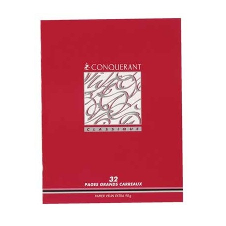 CAHIER DÉBUTANT 17X22 32P SÉYÈS AGRANDI 3MM 90G