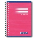 CARNET RELIURE INTÉGRALE 11X17 100P 5X5 70G