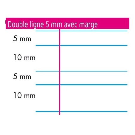 CAHIER MATERNELLE 17X14,7 24P DL5MM À L'ITALIENNE