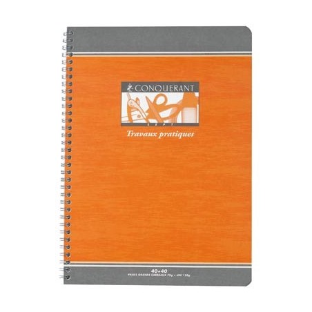 CAHIER TP 21x29,7 intégrale 40p seyes - 40p dessin
